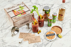 Craft Connections Co Bloody Mary Cocktail Kit has all the bar tools and accessories to craft the best bloody marys right at home!