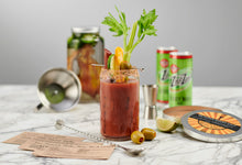 Load image into Gallery viewer, Bloody Mary Cocktail Kit includes garnish picks to load up your bloody mary with all your favorite fixings
