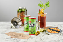 Load image into Gallery viewer, Craft Connections Co Bloody Mary Cocktail Kit features Zing Zang Bloody Mary Mix.  Two 8 oz cans will get you making Bloody Marys right away!
