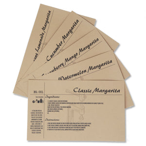 Craft Connections Co Classic Margarita Recipe Cards 10 Recipes Included