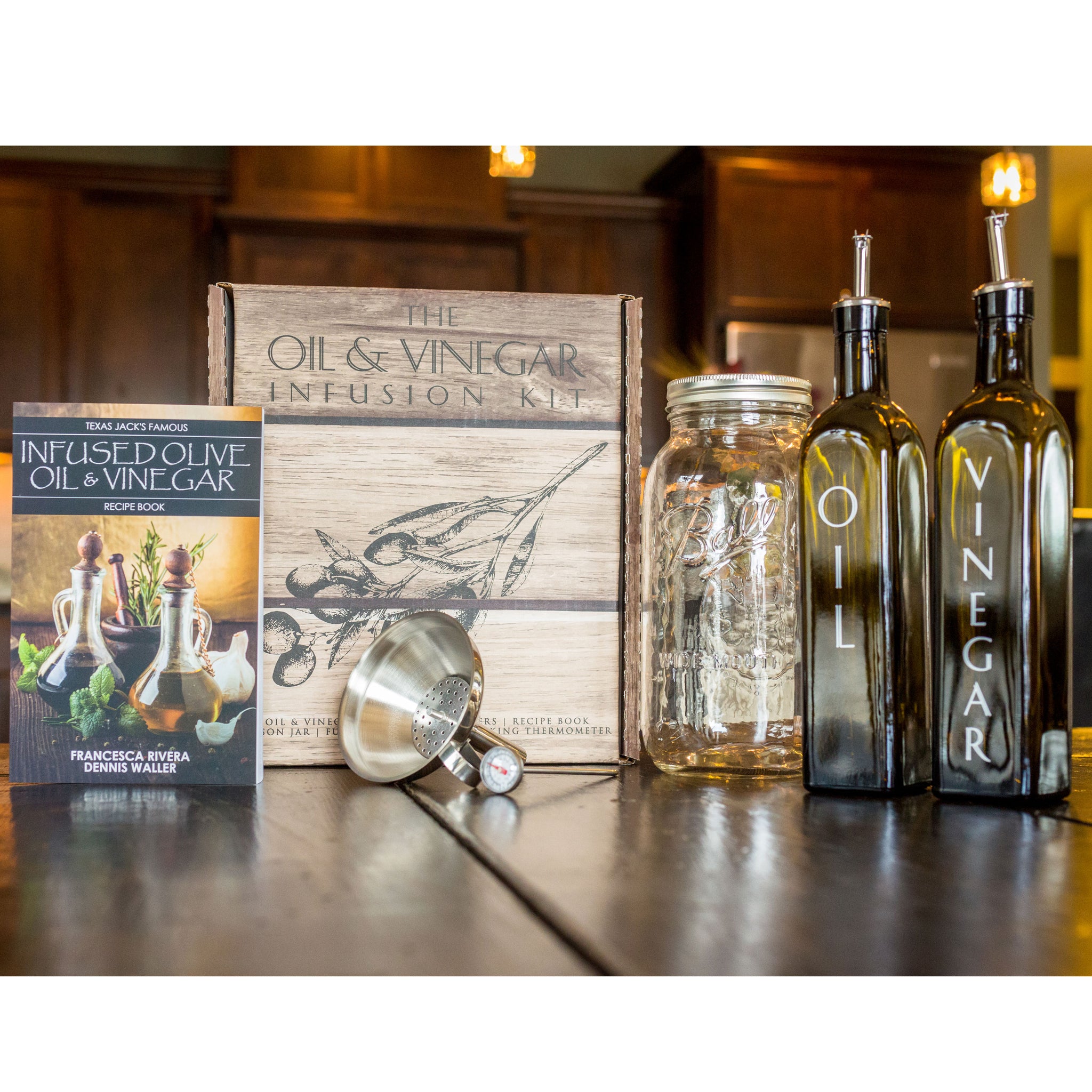 Oil & Vinegar Infusion Kit - Best Recipes! – Craft Connections Co
