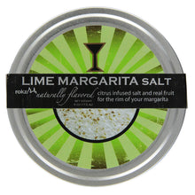 Load image into Gallery viewer, Rokz 4 oz Lime Margarita Salt Citrus Infused Salt and Real Fruit for the Rim of Your Margarita
